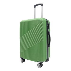 22 ''rigid ABS travel bags, Multicolor, 50x35x20cm travel suitcases, expandable Trolley durable lightweight cabin with 4 rotating double wheels and closure