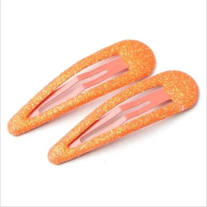 20Pcs/Lot Fashion Shining Hair Accessories Solid Candy Color Powder Hairclip Dripping Hair Clip Barrettes Hair Clips For Girls