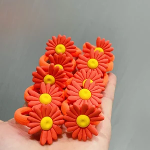 10Pcs Cute Girls My Little Horse Unicorn Kids Hairpins Flower Hair accessories Hairclip Children Headwear Hair pins Tiaras