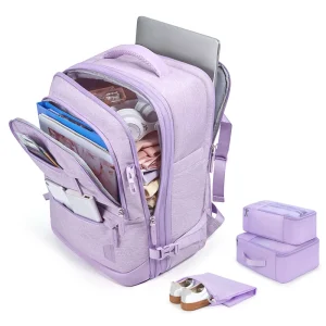 BAGSMART 40L Travel Backpack Expandable Laptop Bag Waterproof Multifunctional School Business Bag luggage Bags Suitcases travel