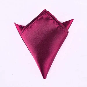 Fancy Black Mens Wedding Business Prom NEW Solid Blazer Satin Plain  Hankerchief Jacket Pocket Square Suit Boys Hanky