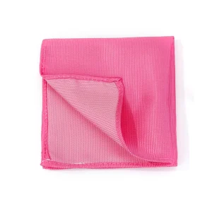 Handkerchief Pocket Square Striped Solid Color Kerchief Formal Business Party Wedding Handkerchief Suit Hanky Jacquard Woven