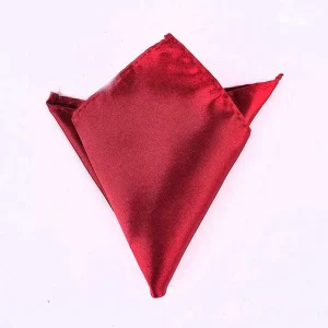 Fancy Black Mens Wedding Business Prom NEW Solid Blazer Satin Plain  Hankerchief Jacket Pocket Square Suit Boys Hanky
