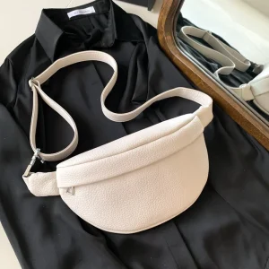 Designer Woman Waist Bag Quality Soft Leather Fanny Pack Purse Fashion Brand Ladies Belt Bag Luxury Shoulder Crossbody Chest Bag