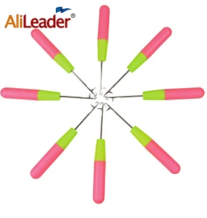 Crochet Hook Plastic Crochet Hook Needle For Hair Weaving Hook Needles 1/3/5Pcs Dreadlock Knitt Hair Weaving Crochet Needle Hook