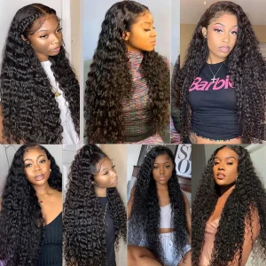BAHW 12A Malaysia Water Wave Bundles Human Hair Weave 1/3/4PCS Water Curly Hair Cheap Price Virgin Hair Bundles Extensions