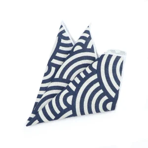 High Quality Cute Linen Cartoon Handkerchief For Men Cat Polar Bear Watermelon Wave Printed Pocket Square Funny Hanky Accessorie