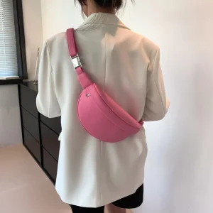 Designer Woman Waist Bag Quality Soft Leather Fanny Pack Purse Fashion Brand Ladies Belt Bag Luxury Shoulder Crossbody Chest Bag