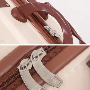 14-Inch Carry-On Hand Suitcase Cosmetic Bag Small Cabin Travel Mini Carrier Suitcase Storage Box Makeup Cases Luggage for Women