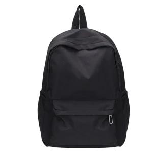 Popular Ladies Solid Color Shopping Knapsack Students Casual Large Capacity School Rucksacks Women Nylon Shoulder Backpack