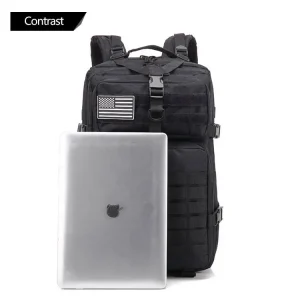 QT&QY 30/50L Tactical Backpacks For Man Hking Outdoor Survival  Bags 3P Assault Pack EDC Molle Pack For Trekking Hunting Bag