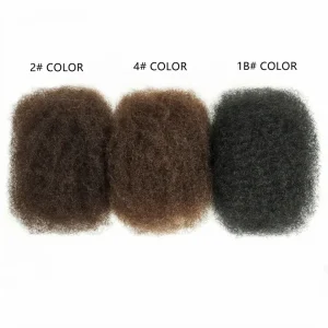 Remy Hair Afro kinky Bulk Human Hair For Braiding 1 Bundle 30g/pc Natural Color Braids Hair No Weft Dreadlocks Crochet Bulks 3PC