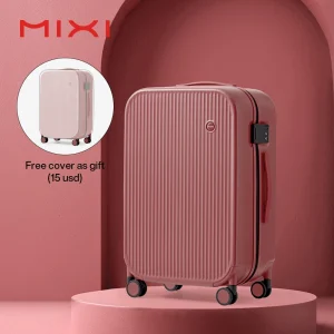 Mixi New Design Hardside Rolling Luggage Men Women Travel Suitcase 100% PC with Spinner Wheels TSA Lock Trolley 20 24 26 M9268