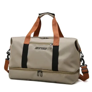 MARKROYAL Fashion Travel Bags For Women Large Capacity Men's Sports bag Waterproof Female Messenger Bag Dry And Wet Dropshipping